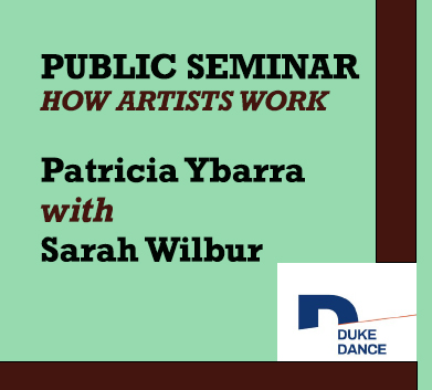 Public Seminar How Artists Work Patricia Ybarra with Sarah Wilbur