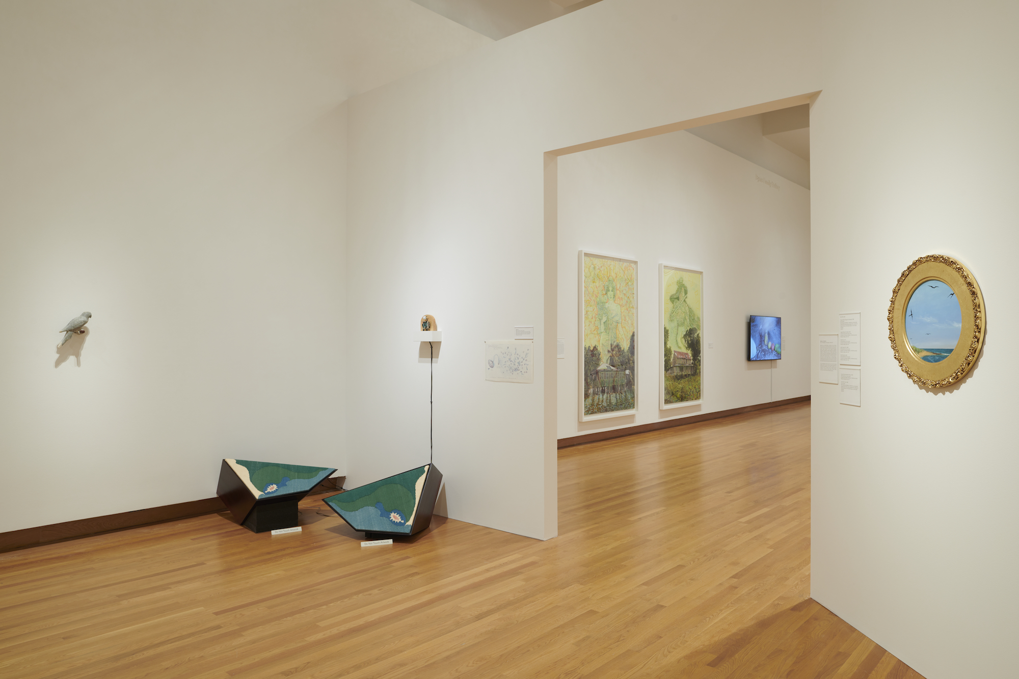Installation view of Spirit in the Land, February 16 – July 09, 2023. Nasher Museum of Art at Duke University, Durham, North Carolina. Photo by Brian Quinby.